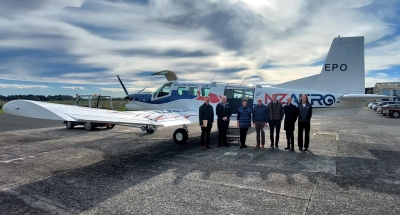 Sir Stephen Tindall Visits NZAero to Discuss the Future of Clean Aviation Sir Stephen Tindall Visits NZAero to Discuss the Future of Clean Aviation
